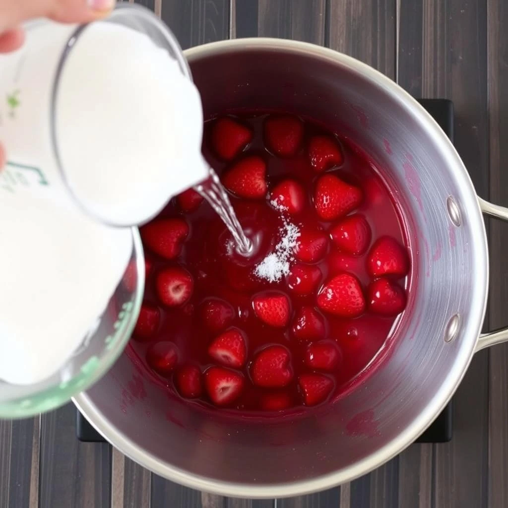 Erdbeermarmelade schritt 3