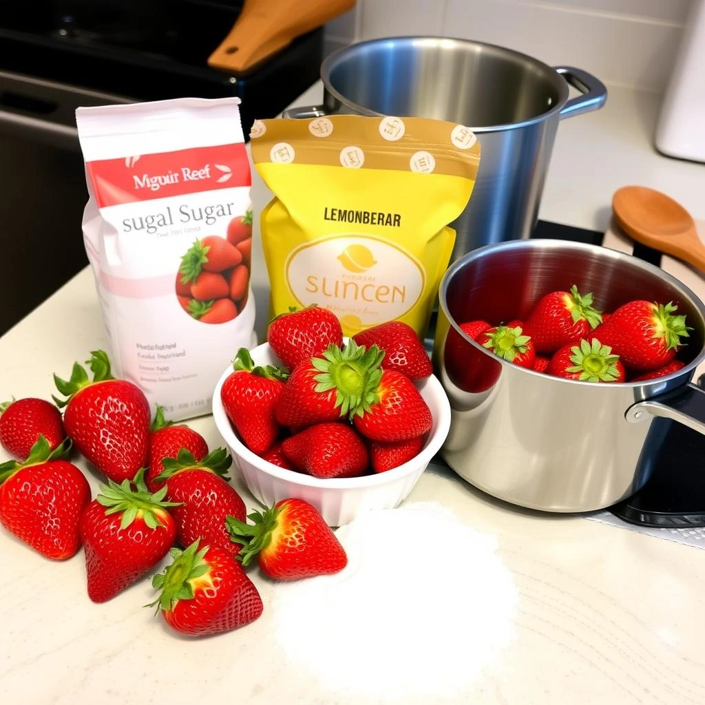 Erdbeermarmelade zutaten