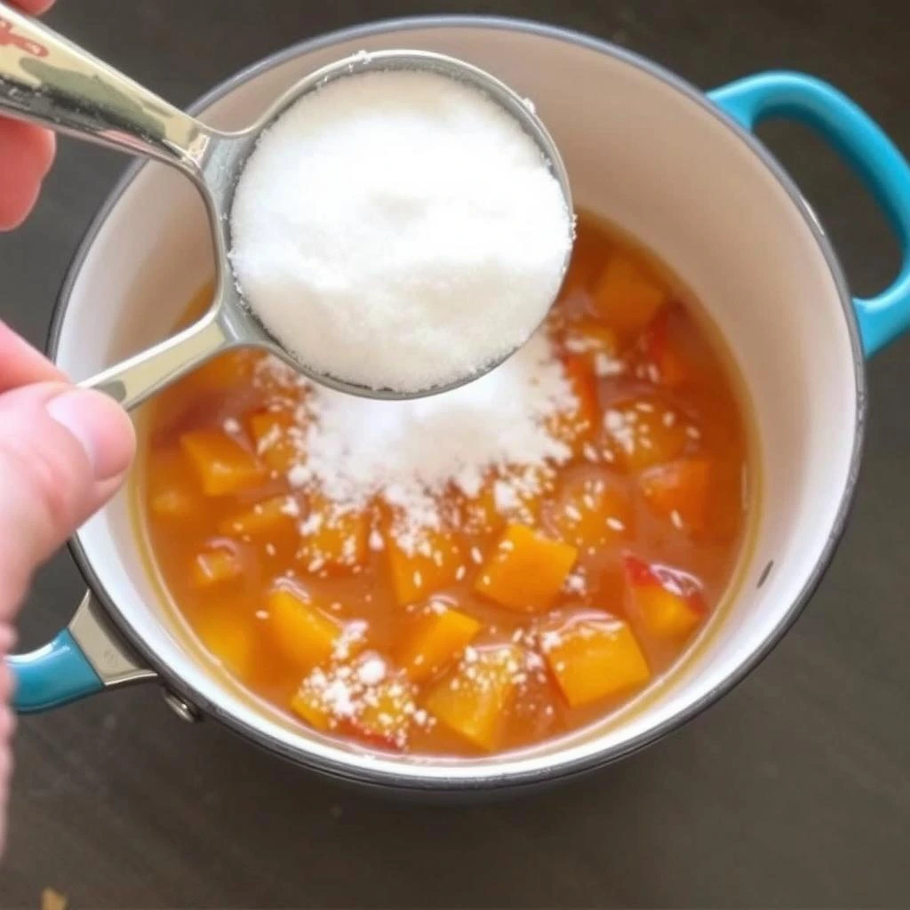 Pfirsichmarmelade schritt 3