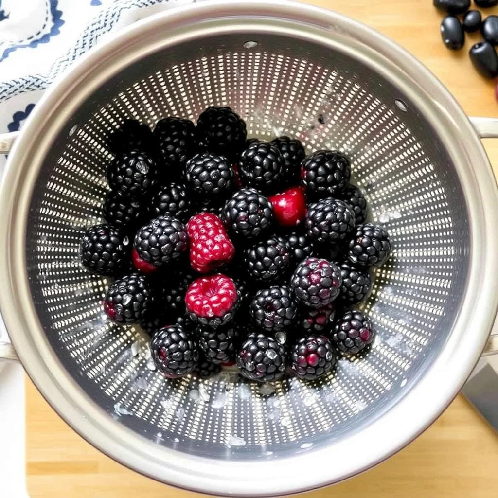 Brombeer Marmelade schritt 1