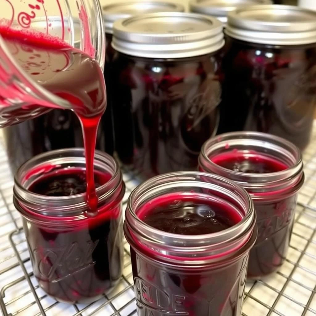 Brombeer Marmelade schritt 6