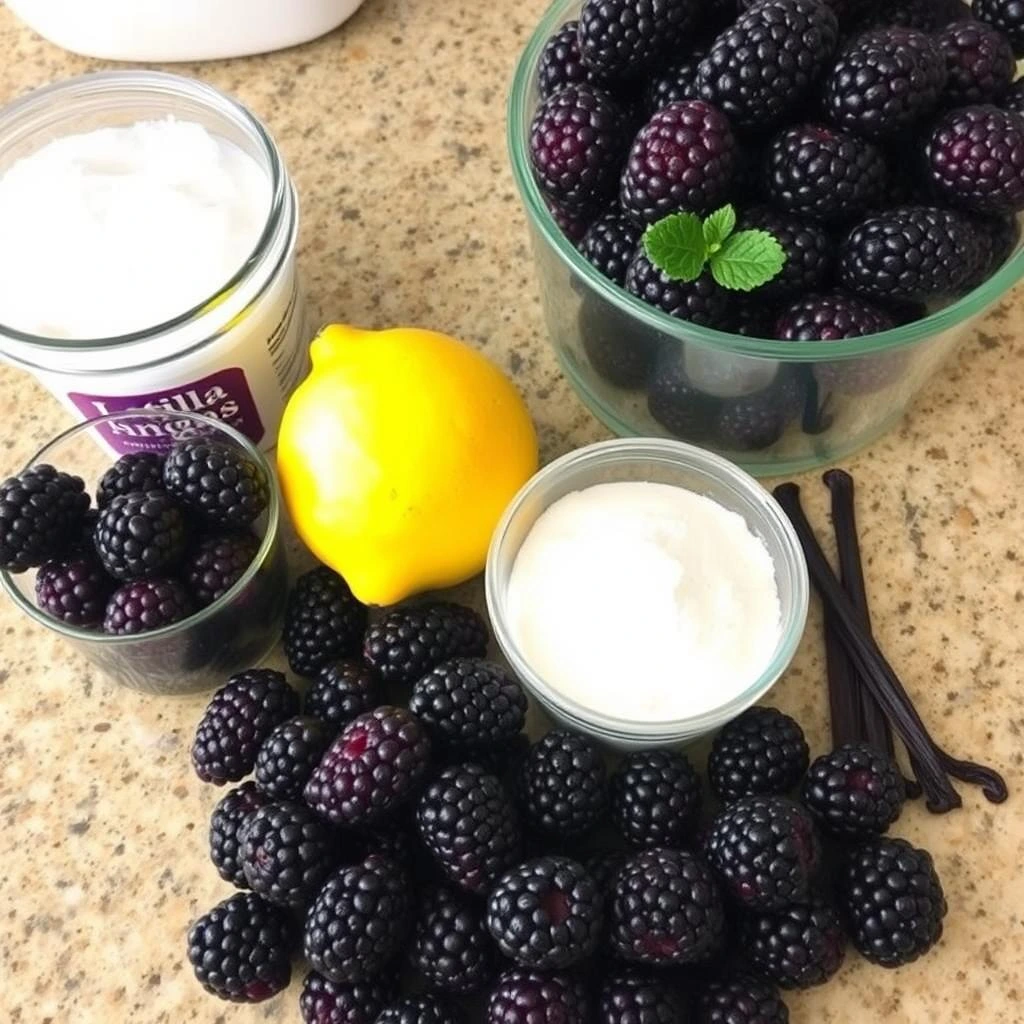 Brombeer Marmelade zutaten