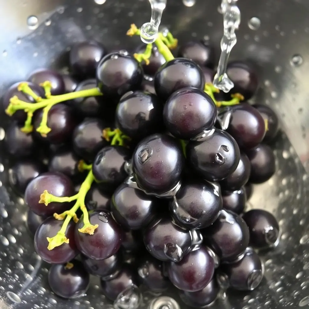 trauben marmelade schritt 1