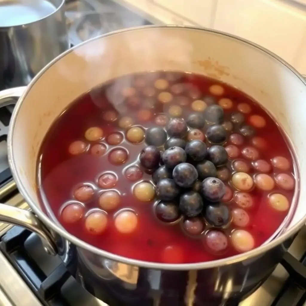 trauben marmelade schritt 2