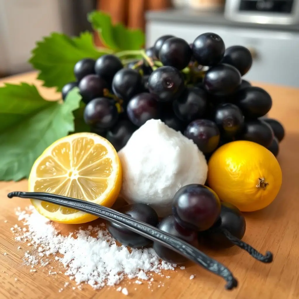 trauben marmelade zutaten