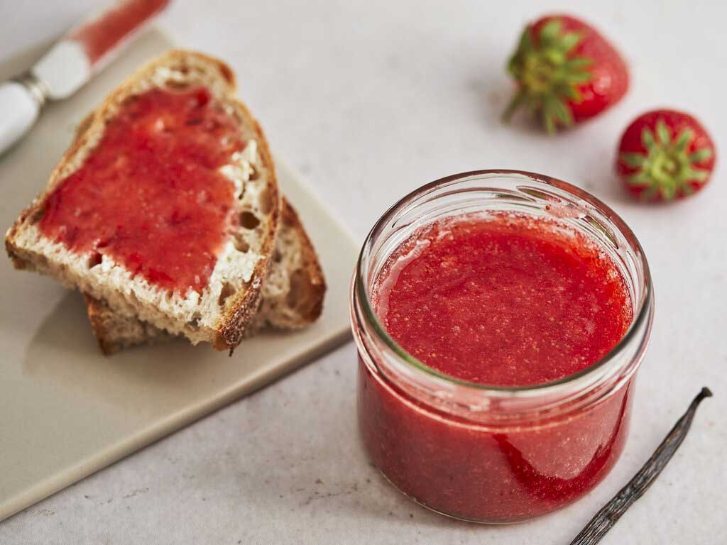 erdbeermarmelade mit vanille​ rezept